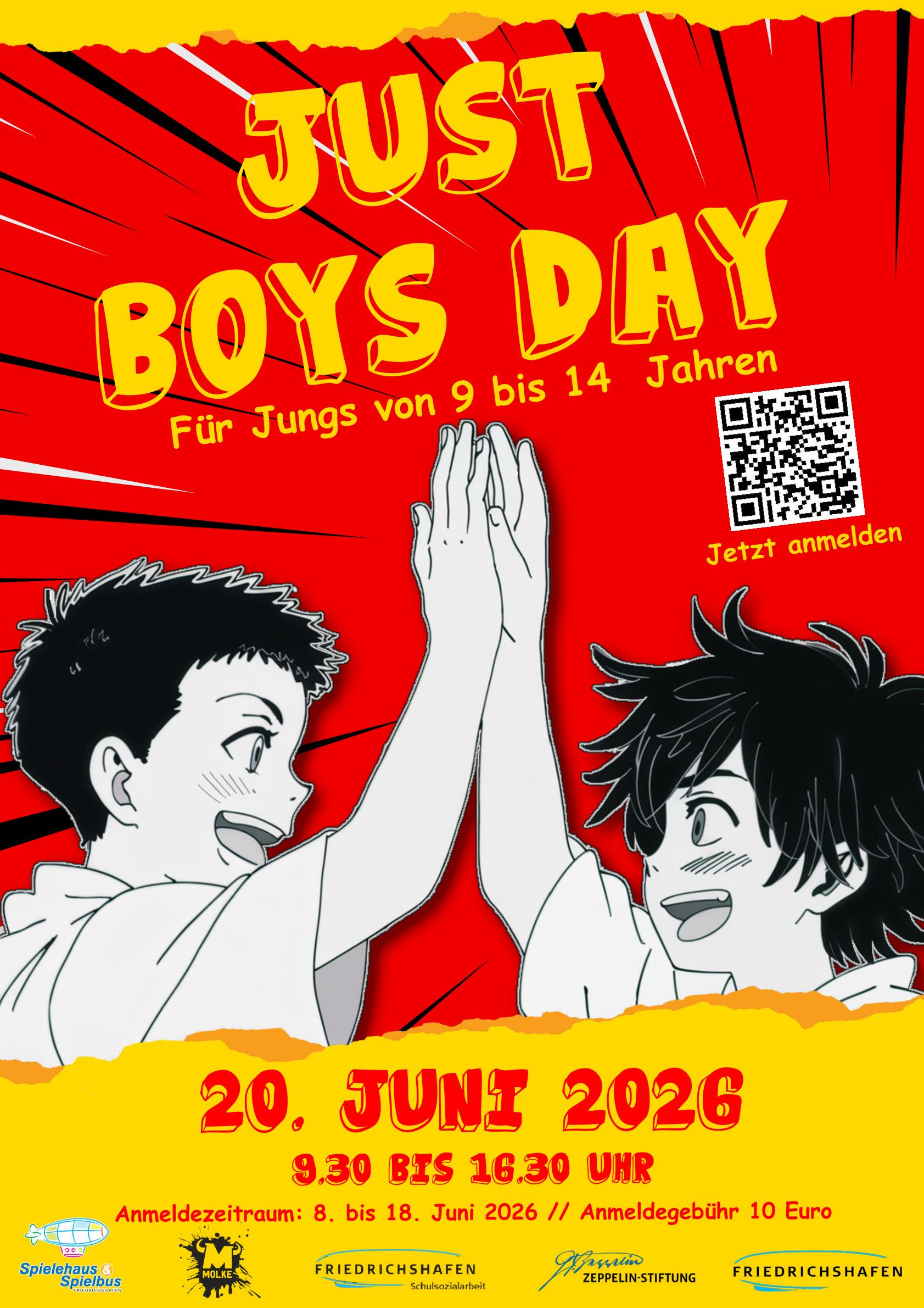 Just Boys day Plakat 2026